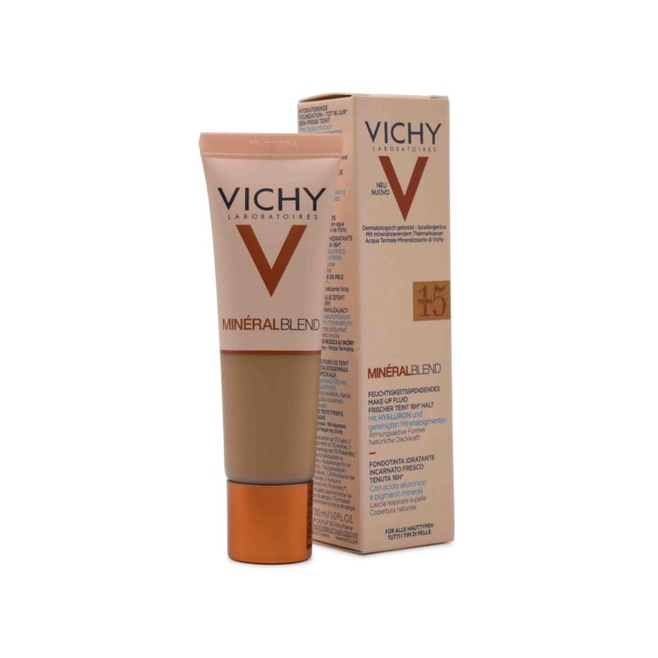 Vichy Mineral Blend Make Up Hydrating Foundation No 15 Terra 30ml