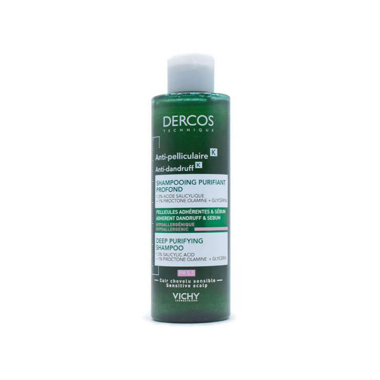 Vichy Dercos Anti-Dandruff K Deep Purifying Shampoo 250ml