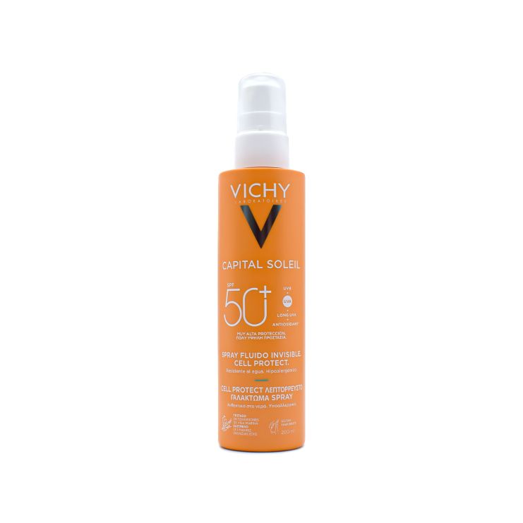 Vichy Capital Soleil Cell Protect Water Fluid Spray SPF50 200ml