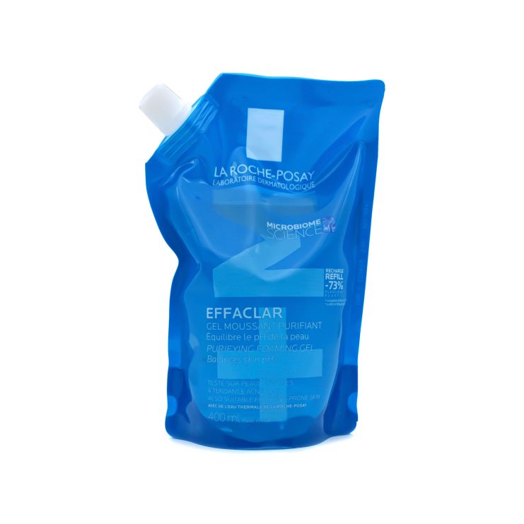 La Roche Posay Effaclar Purifying Foaming Gel Ανταλλακτικό Λιπαρό Δέρμα 400ml