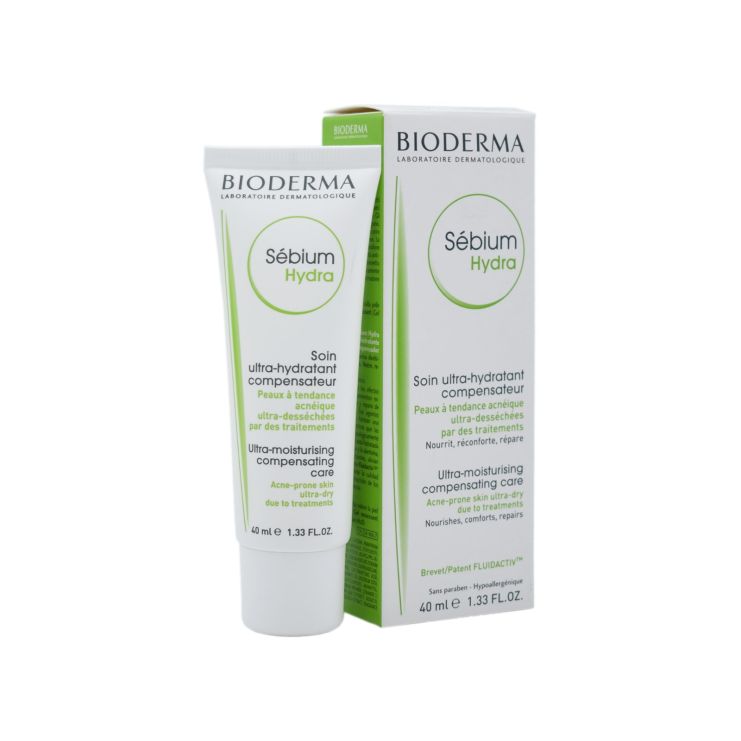 Bioderma Sebium Hydra Moisturising Compensating Care Acne-Prone Skin 40ml 