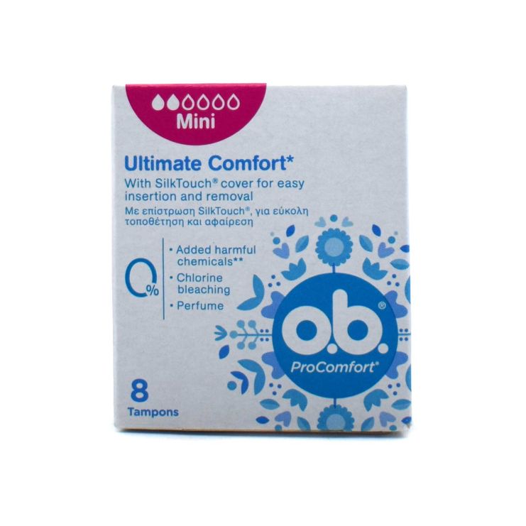 o.b. Pro Comfort Silk Touch Mini 8 τμχ