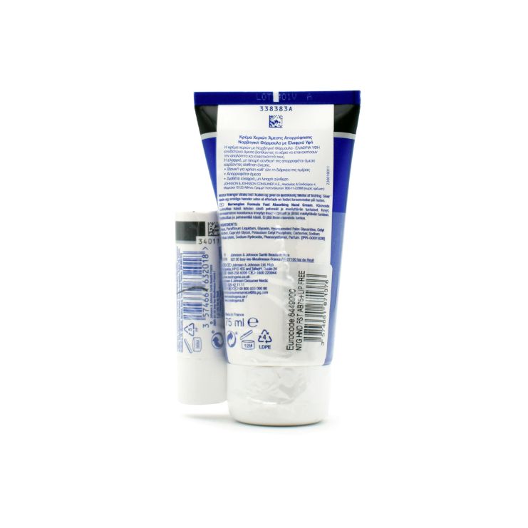 Neutrogena Fast Absorbing Hand Cream 75ml & Lip Stick 4.8gr