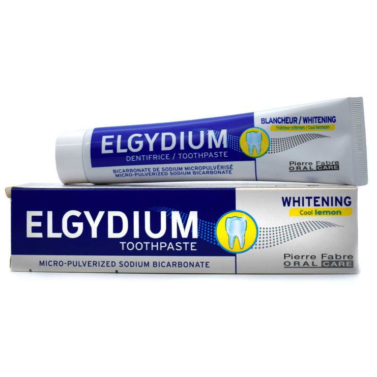 Elgydium Toothpaste Whitening Cool Lemon 75ml
