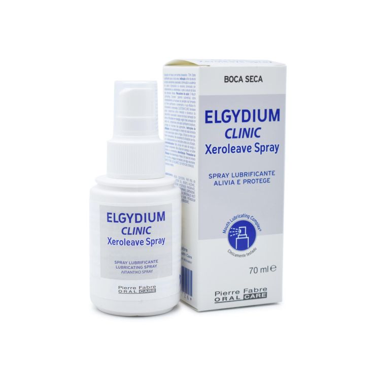 Elgydium Clinic Xeroleave Υποκατάστατο Σάλιου για Ξηροστομία  Spray 70ml