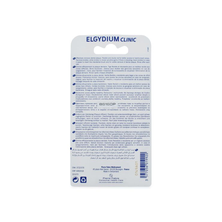 Elgydium Mono Compact 0.35 Black 4 pcs