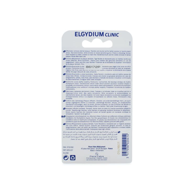 Elgydium Mono Compact 0.5 Yellow 4 pcs