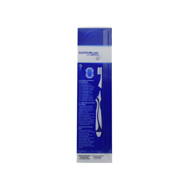 Elgydium Clinic Hybrid Toothbrush Μπορντό 1 τμχ
