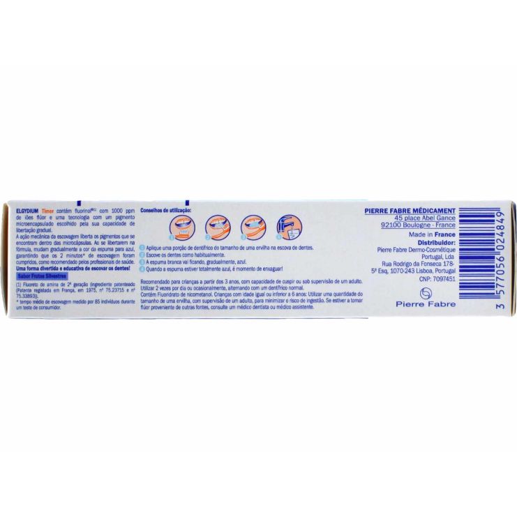 Elgydium Toothpaste Timer Εκπαιδευτική Οδοντόκρεμα 50ml