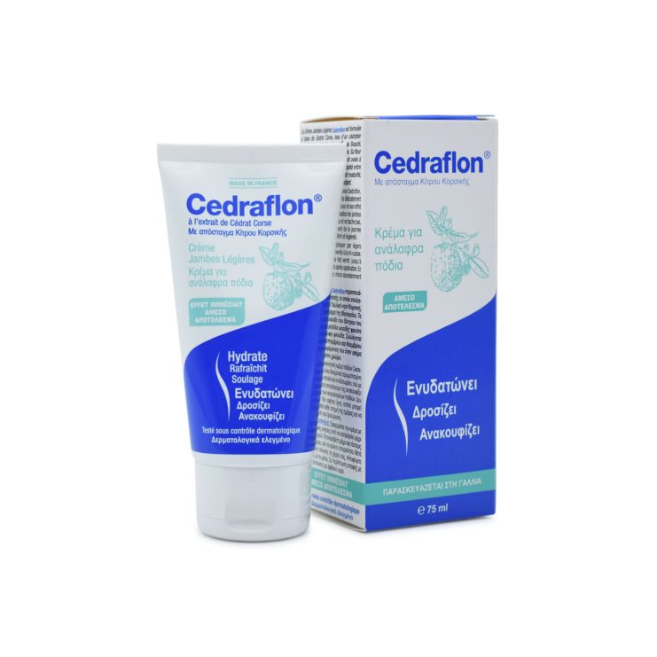 Cedraflon Cream for Light Feet with Corsica Citrus Distillate 75ml