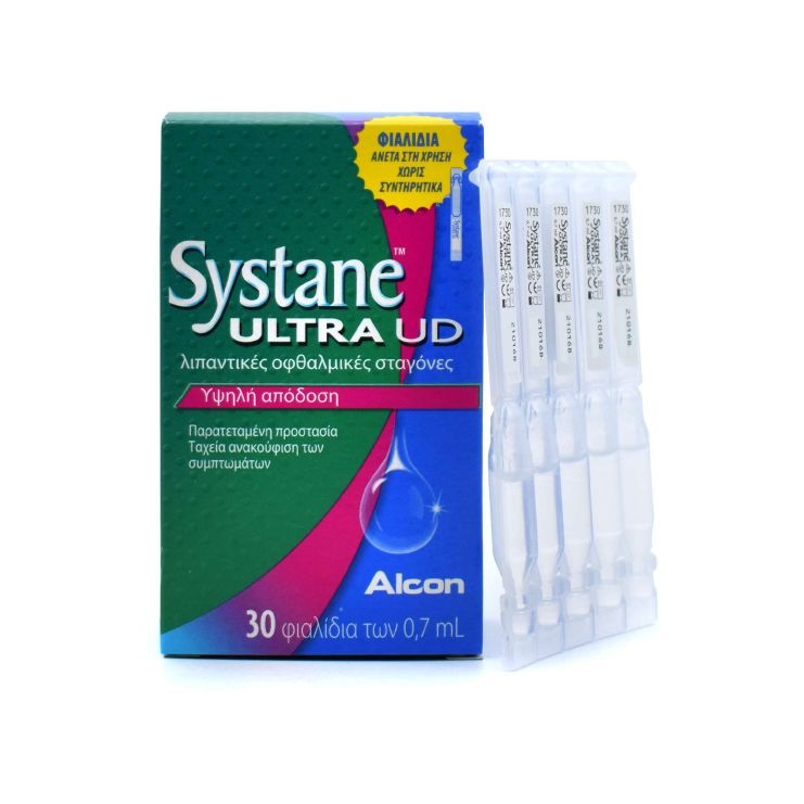 Systane Ultra UD Οφθαλμικές Σταγόνες για Ξηροφθαλμία 30 amp. x 0.7ml