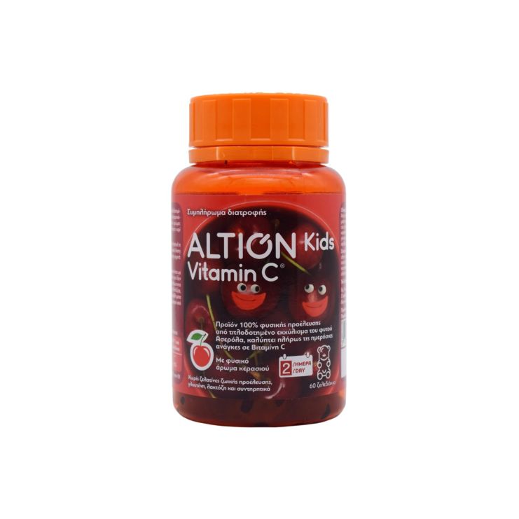  Altion Kids Vitaminc C 60 μασώμενες ταμπλέτες