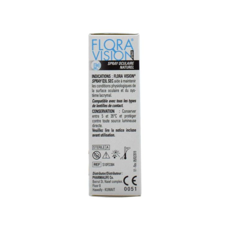 Novax Pharma Flora Vision Dry Eyes Spray 10ml