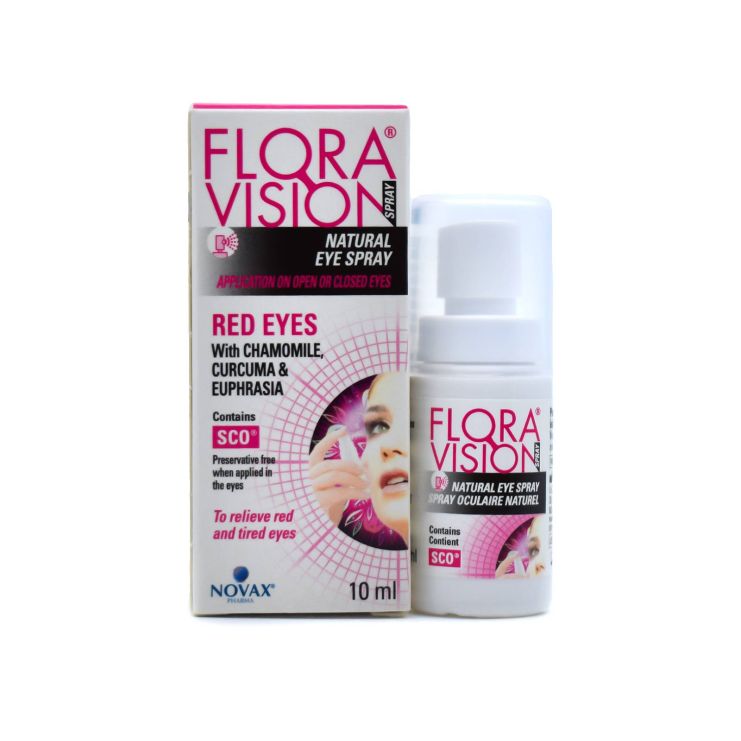 Novax Pharma Flora Vision Red Eyes Spray για Κόκκινα Μάτια 10ml