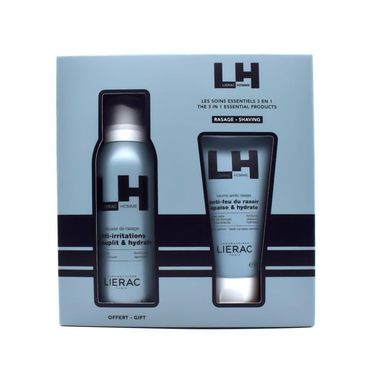 Lierac Homme The 3in1 Essential Products After Shave Balm 75ml & Αφρός Ξυρίσματος 150ml