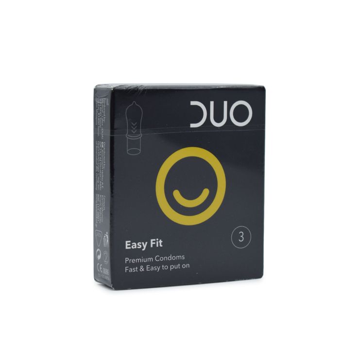 Duo Easy Fit 3 προφυλακτικά 