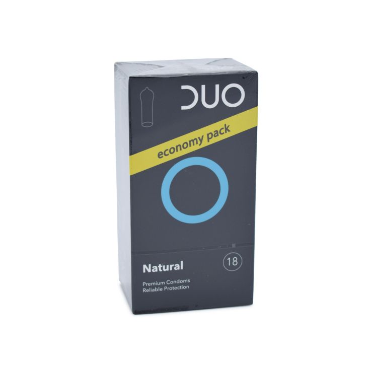 Duo Natural Economy Pack 18 condoms 