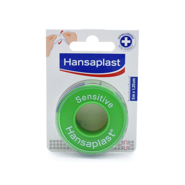 Hansaplast Sensitive Ταινία Στερέωσης 1.25cm x 5m