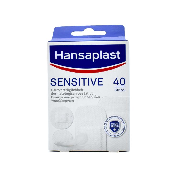 Hansaplast Strips 02422 Sensitive 4 μεγέθη 40τμχ