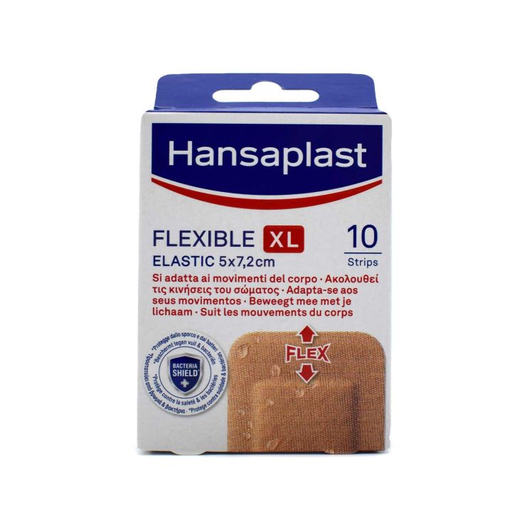 Hansaplast Flexible XL Elastic 10 επιθέματα 