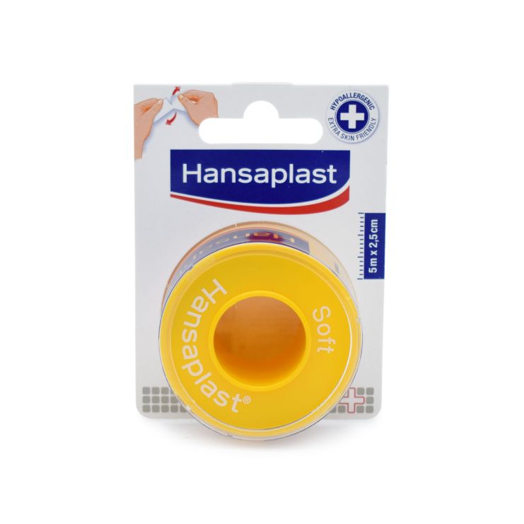 Hansaplast Soft Ταινία Στερέωσης 2.5cm x 5m