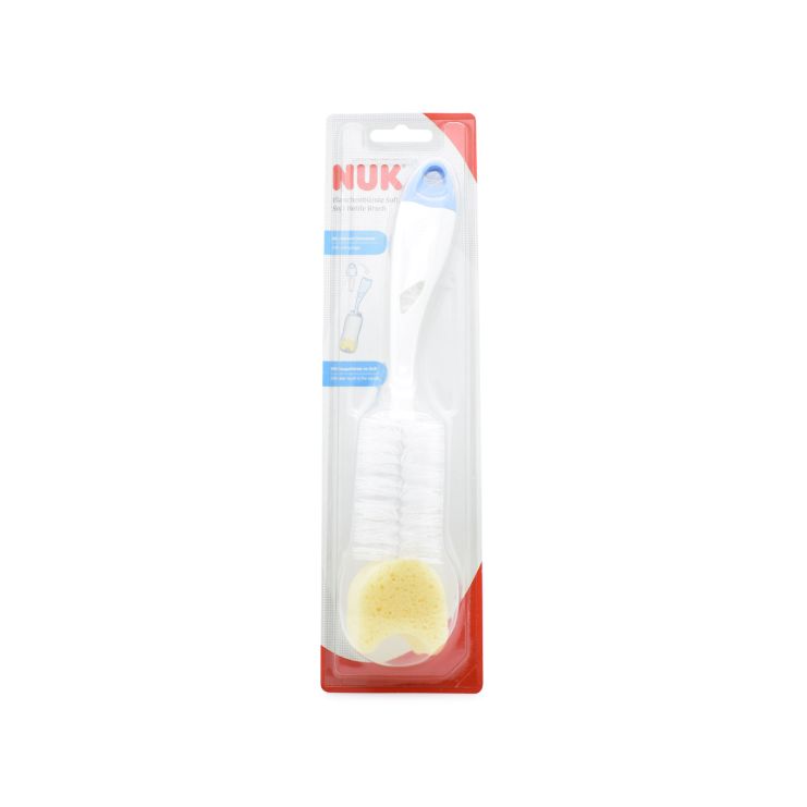 Nuk Soft Bottle Brush  2in1 with a Sponge 1 unit 