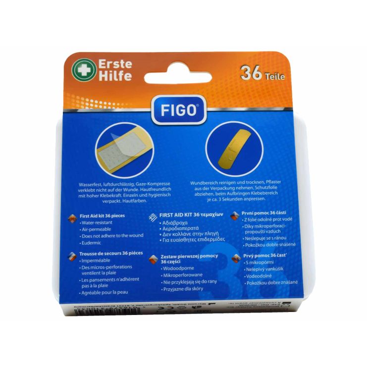 Alfacare Figo Erste Hilfe First Aid Kit 36 pcs