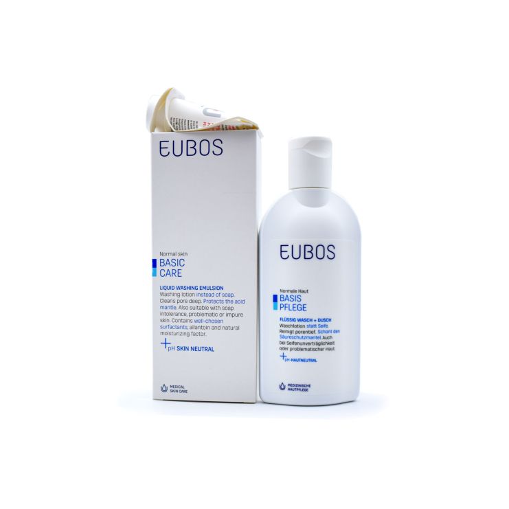 Eubos Basic Pflege Blue Liquid Washing Emulsion 200ml