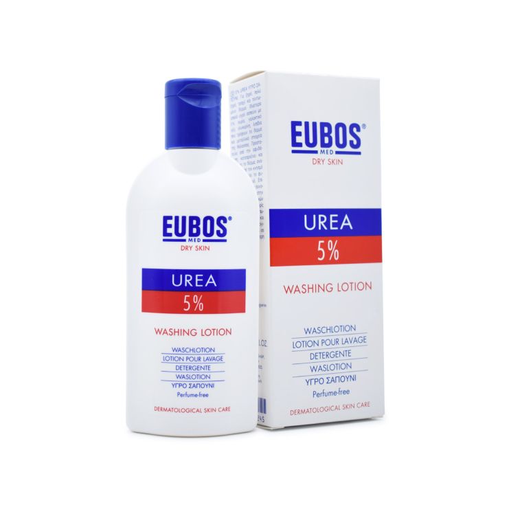 Eubos Urea 5% Washing Lotion Υγρό Καθαρισμού Προσώπου και Σώματος 200ml