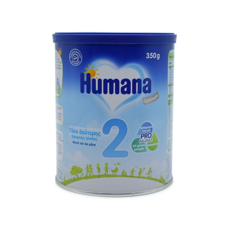 Humana 2 Optimum Γάλα 350gr