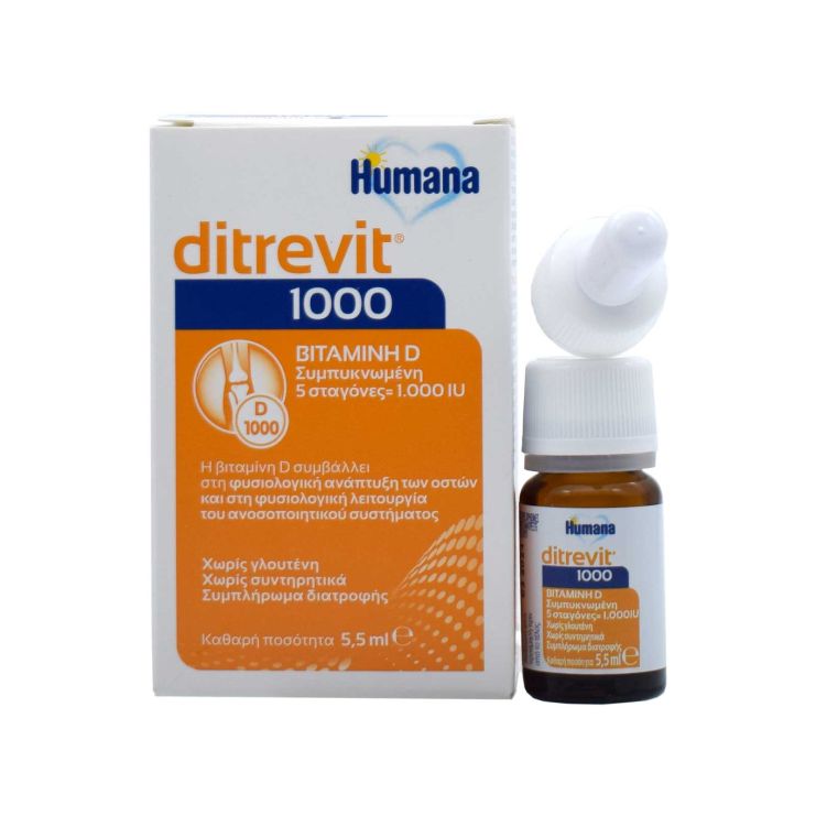 Humana Ditrevit 1000 Vitamin D 5.5ml