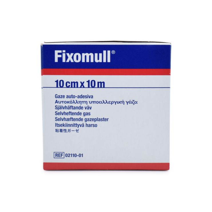 BSN Medical Fixomull Αυτοκόλλητη Υποαλλεργική Γάζα 10cm x 10m