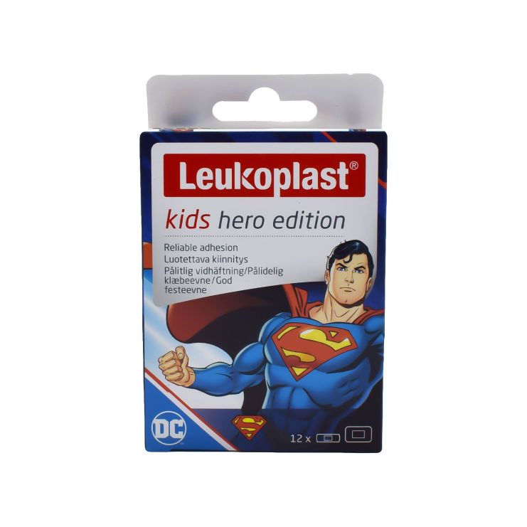 BSN Leukoplast Kids Hero Edition Superman 12 τμχ