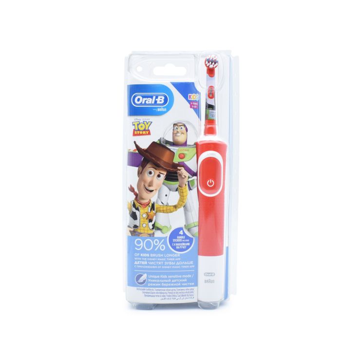 Oral-B Toy Story Kids 3+ Years Επαναφορτιζόμενη Ηλεκτρική Οδοντόβουρτσα 