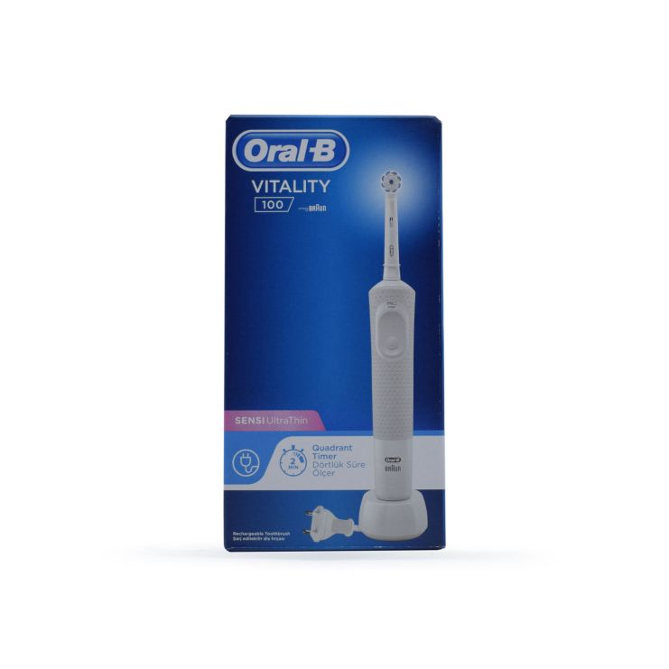 Oral-B Vitality 100 Sensi UltraThin Ηλεκτρική Οδοντόβουρτσα με Χρονομετρητή 