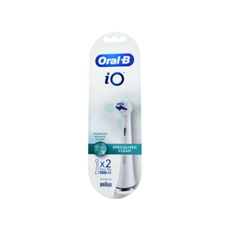 Oral-B iO Specialised Clean White Ανταλλακτικές Κεφαλές 2 τμχ