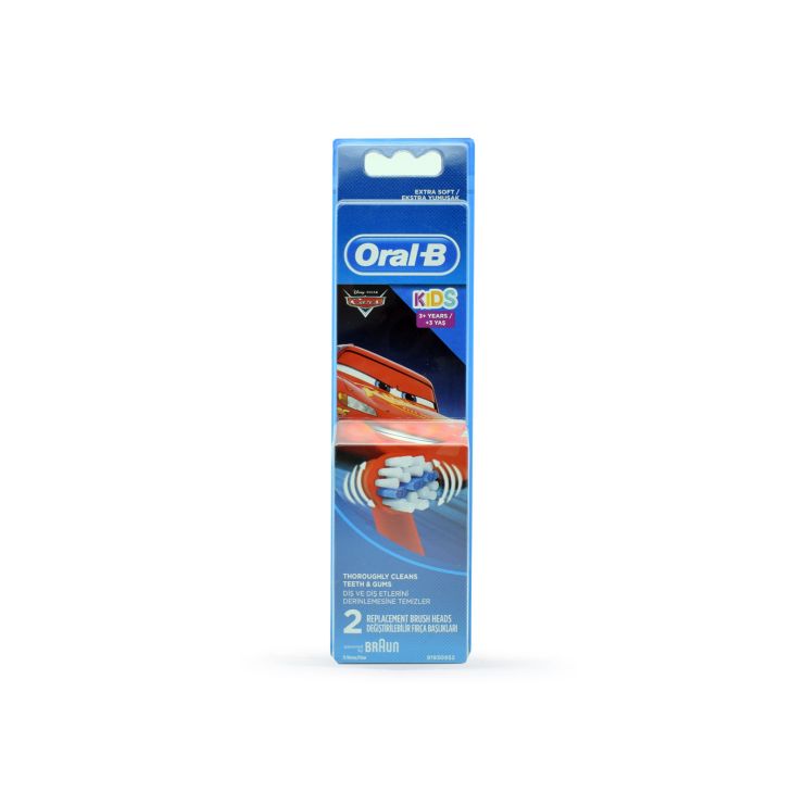 Oral-B   Ανταλλακτικά Ηλεκτρικής Οδοντόβουρτσας  Kids  1X2 (Cars)