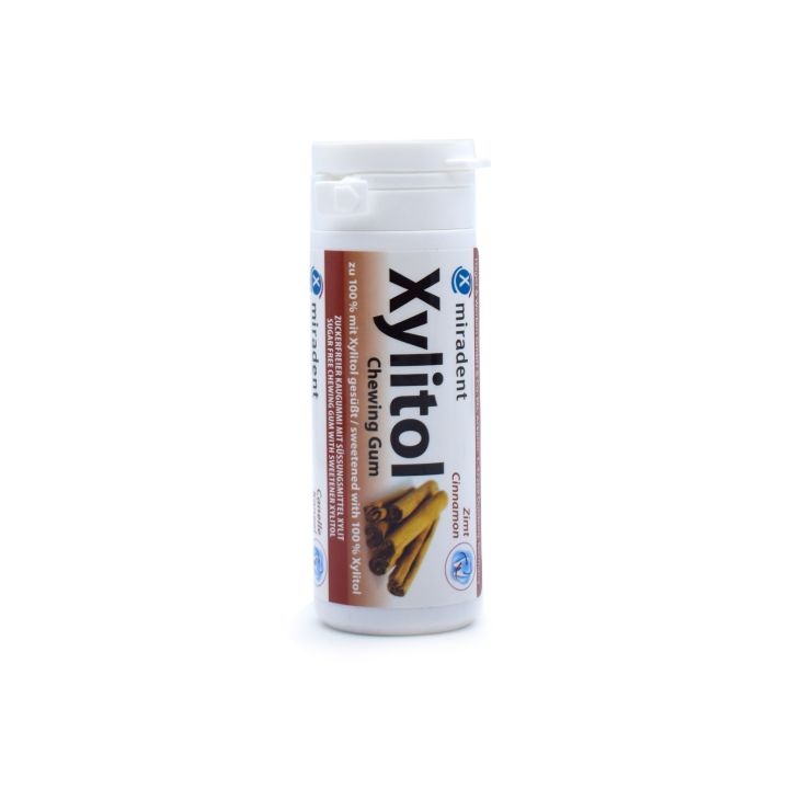 Miradent Xylitol Chewing Gum Cinnamon 30 gums