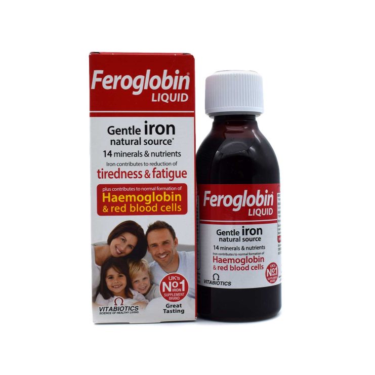 Vitabiotics Feroglobin Liquid 200ml 