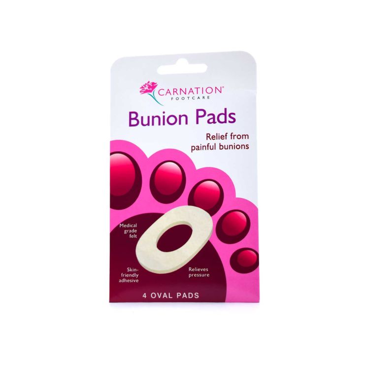 Vican Carnation Bunion Pads Αυτοκόλλητα Προστατευτικά 4 τμχ