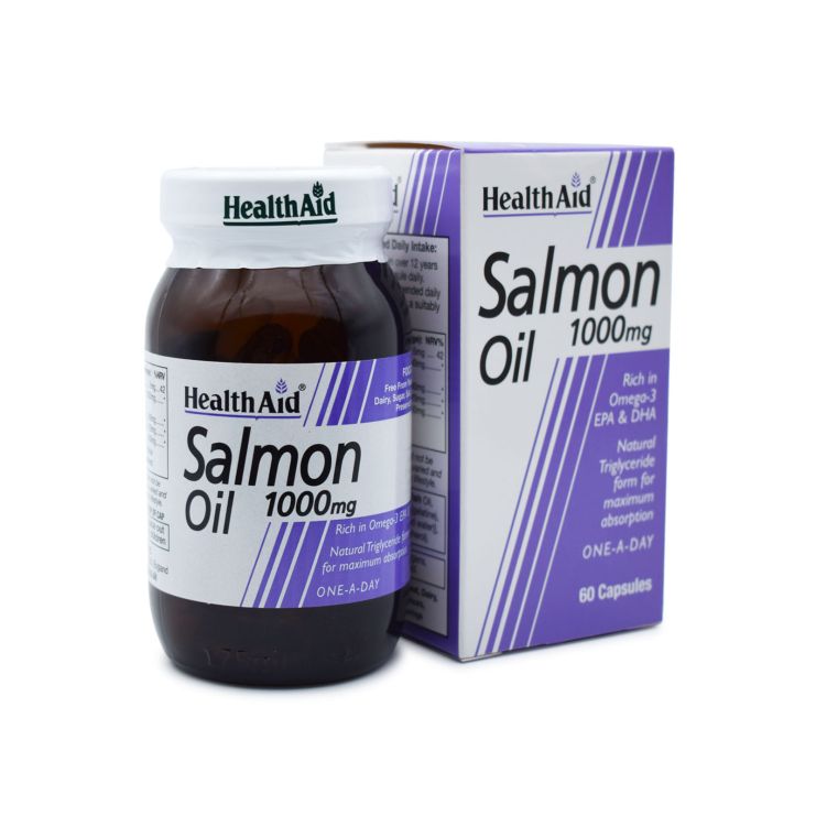 Health Aid Salmon Oil 1000mg 60 κάψουλες