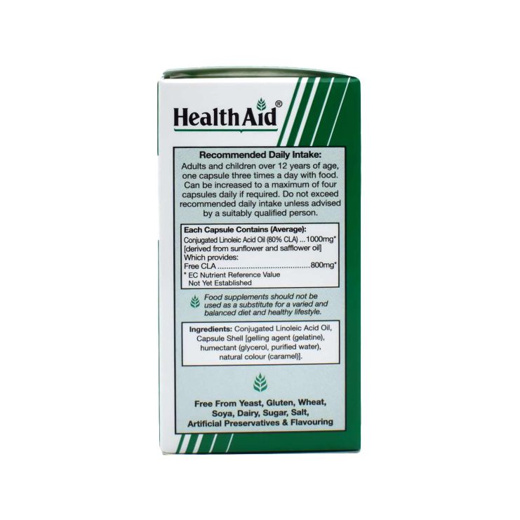 Health Aid Conjugated Linoleic Aicd CLA 1000mg 60 κάψουλες