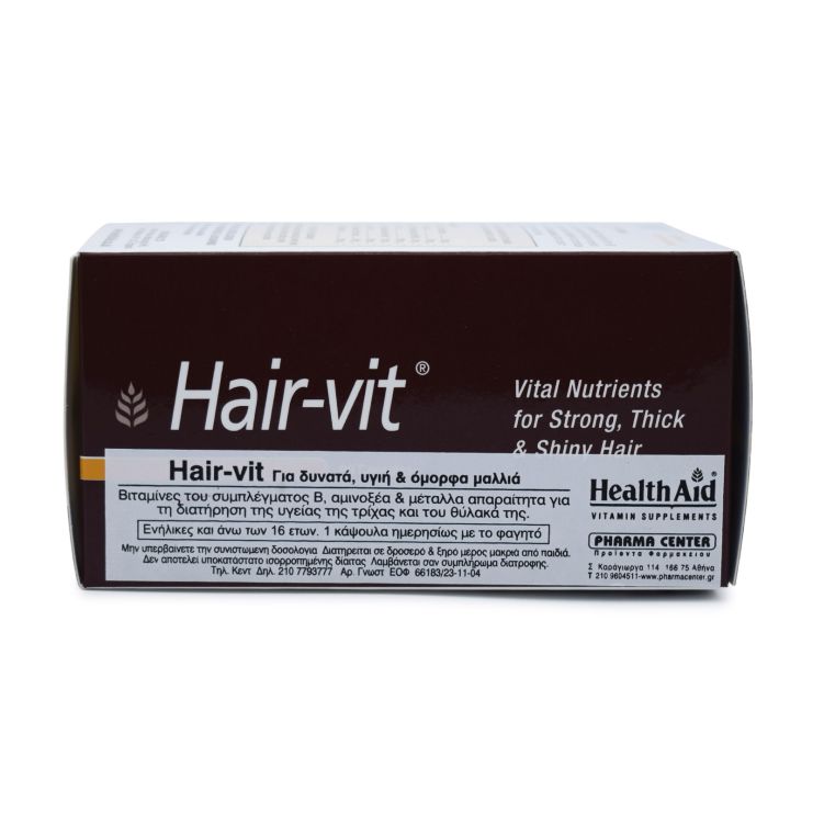 Health Aid Hair-Vit 90 κάψουλες