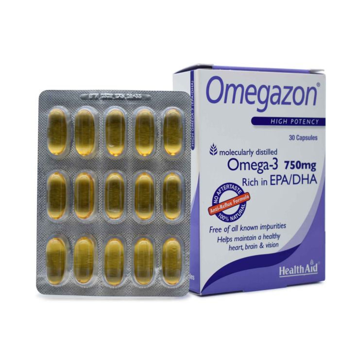  Health Aid Omegazon 750mg 30 κάψουλες