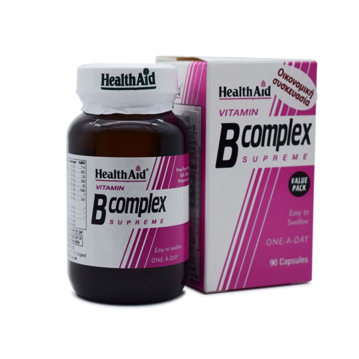 Health Aid B Complex Supreme 90 caps
