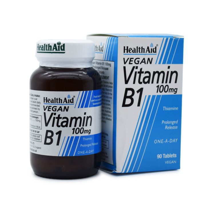 Health Aid Vitamin B1 100mg 90 ταμπλέτες