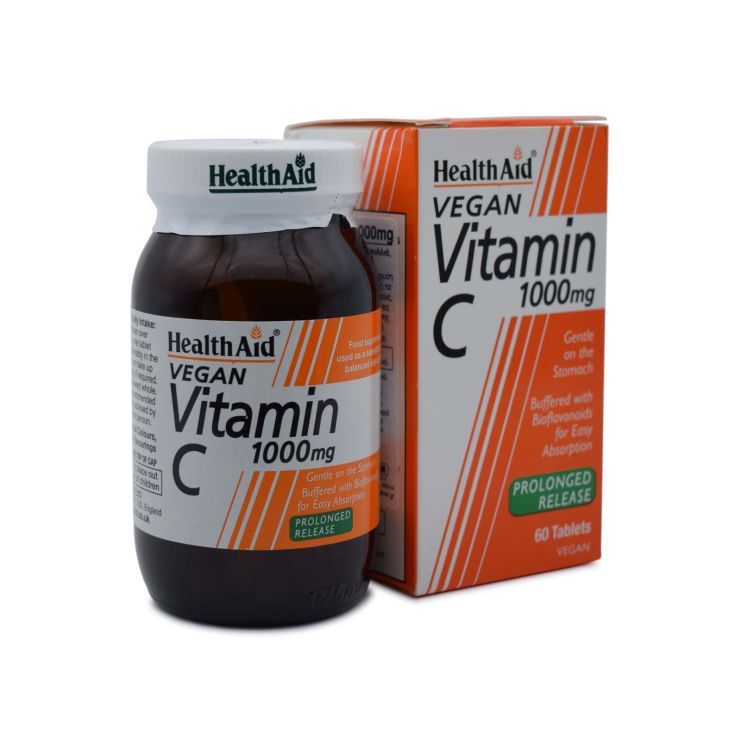 Health Aid Vitamin C 1000mg Prolonged Release 60 tablets