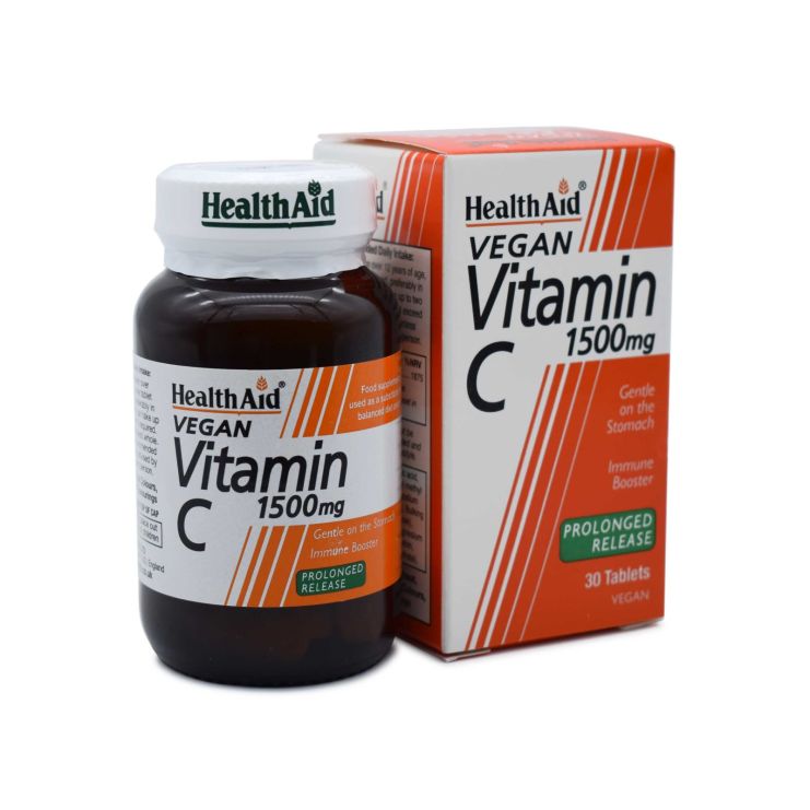 Health Aid Vitamin C 1500mg Prolonged Release 30 tabs