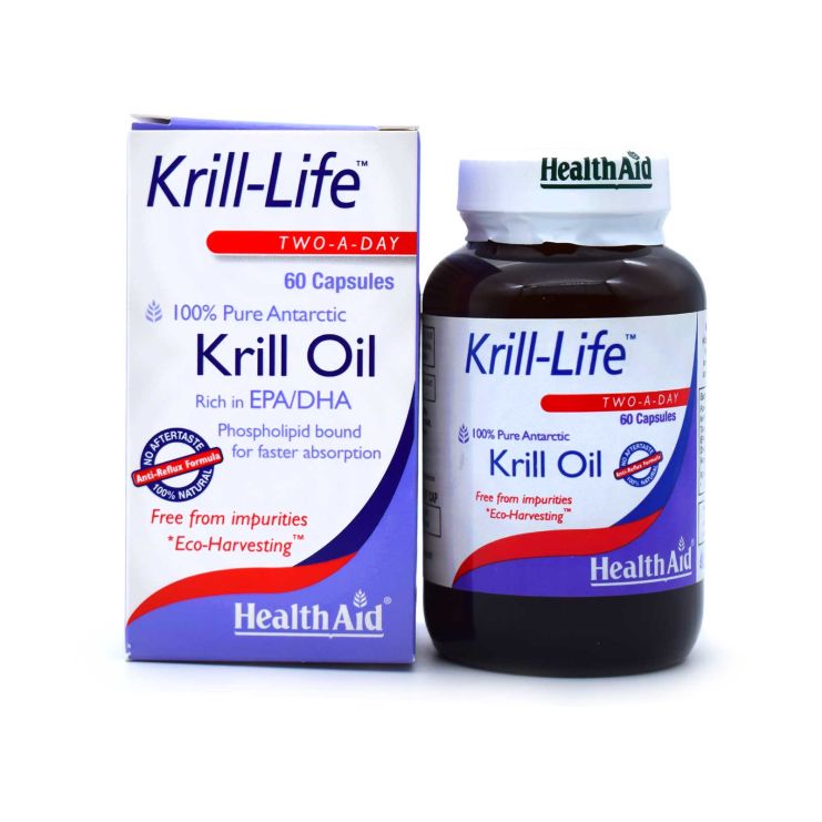 Health Aid Krill Life 60 κάψουλες