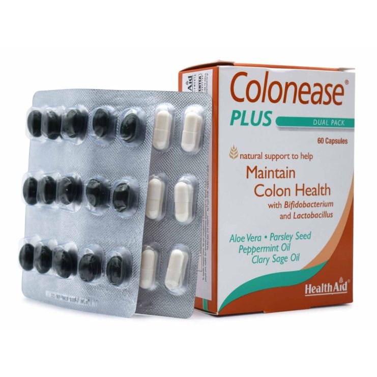Health Aid Colonease Plus 60 κάψουλες